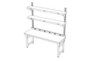 Heavy-Duty Medical R&D Table