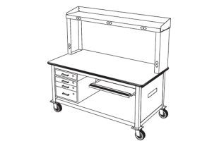 Mobile Instrument Table