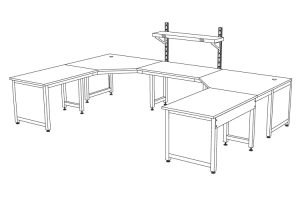 Spacious R&D Work Center