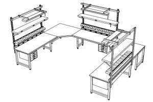 U-Shape Test & Repair Configuration